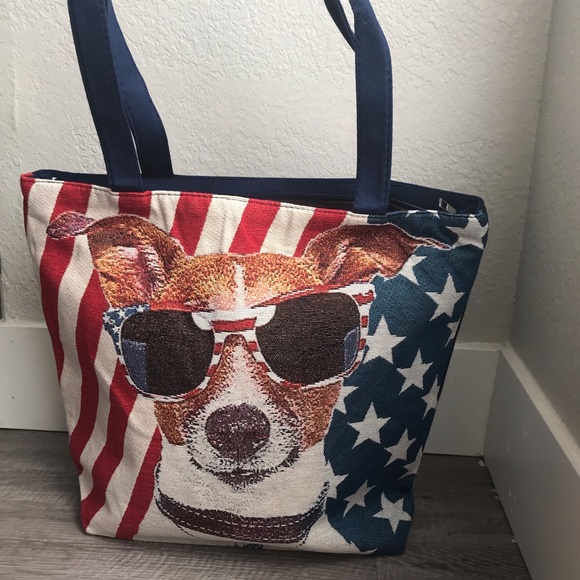 BUNDLE - PATRIOTIC WALLET & BALL CAP & TOTE - Picture 4 of 4